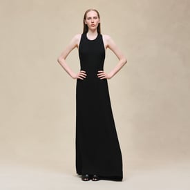 Robe longue à quille