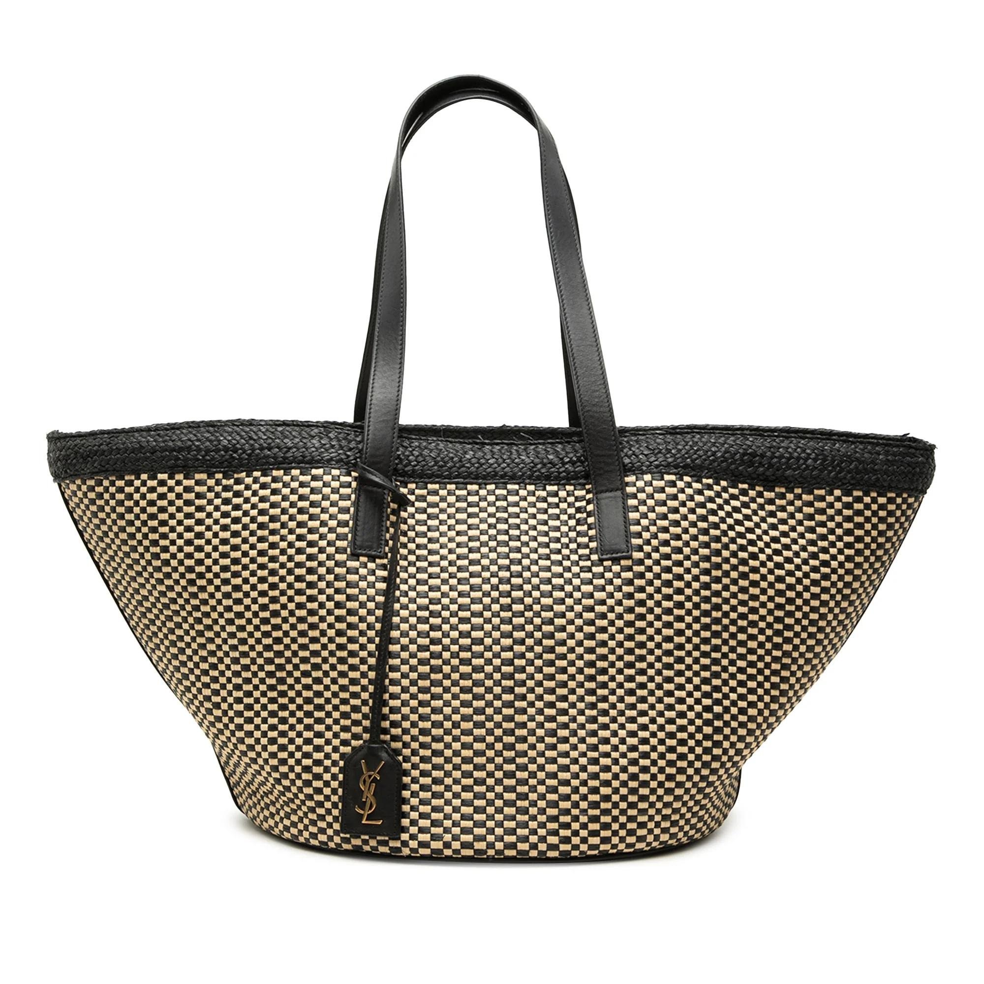Leather tote