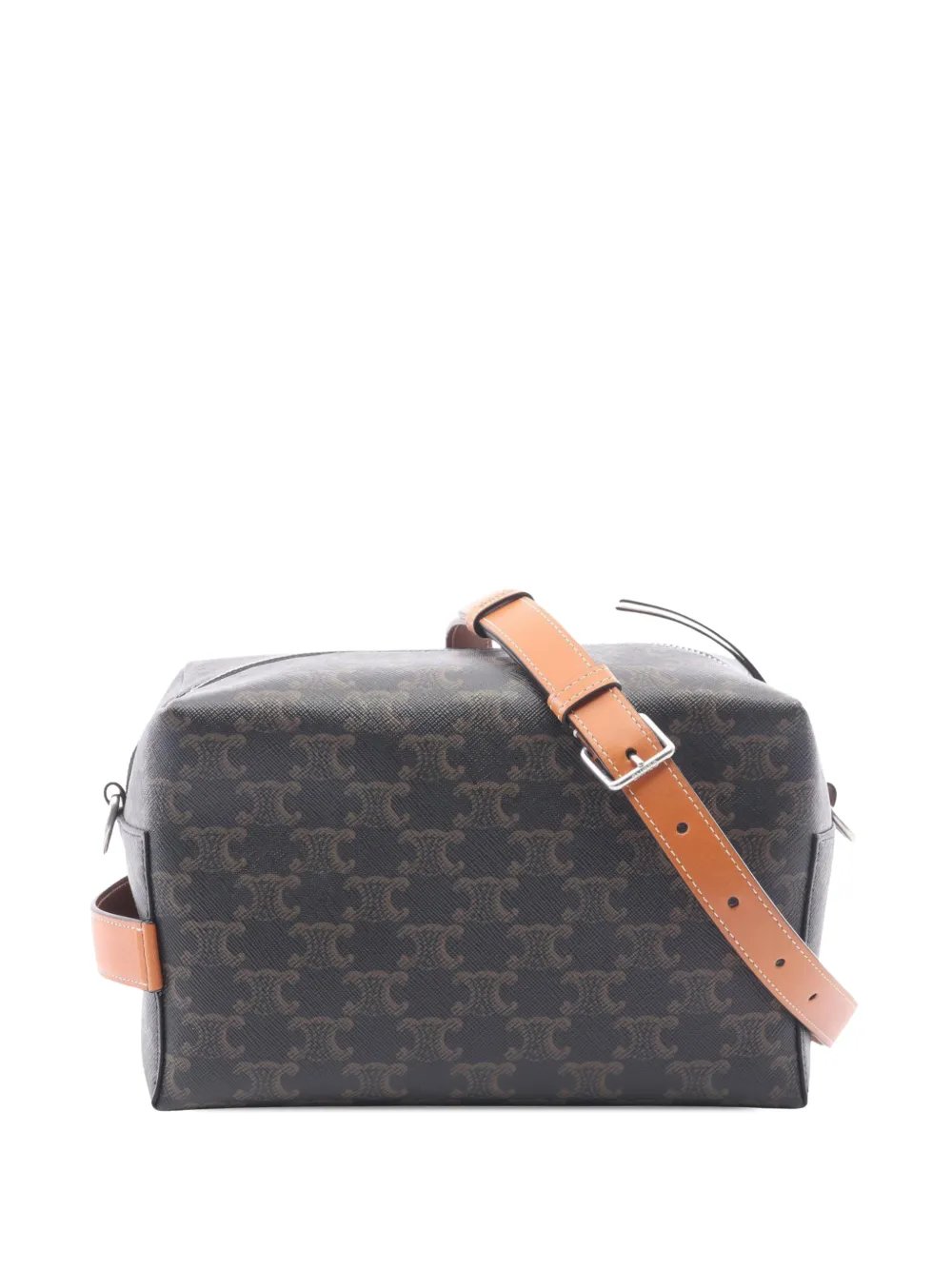 Celine 2020-2026 Triomphe Coated Canvas Take Away crossbody bag