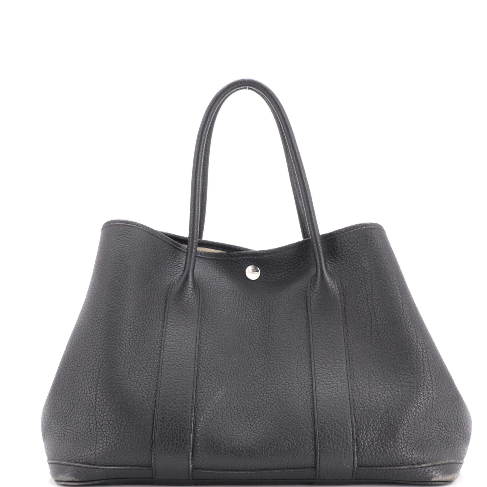Leather tote