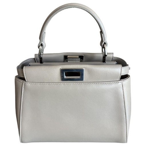 Peekaboo leather handbag