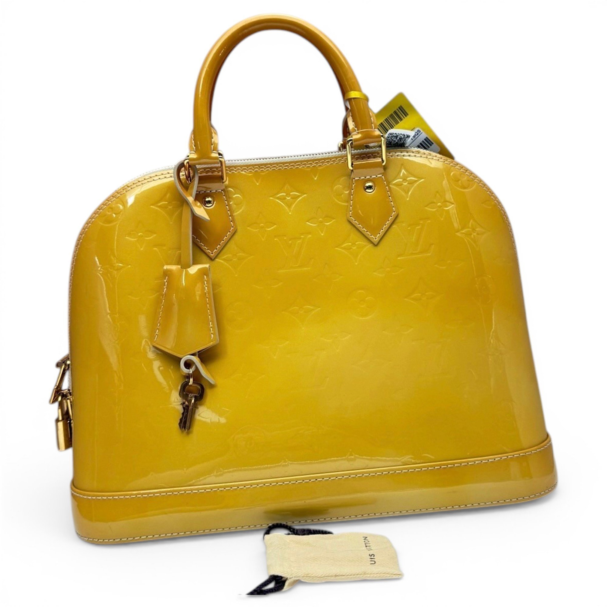 Alma leather handbag