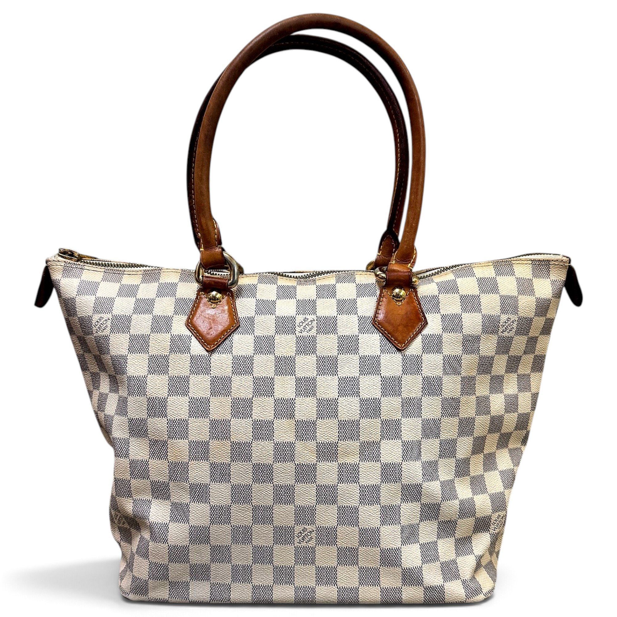 Saleya leather tote