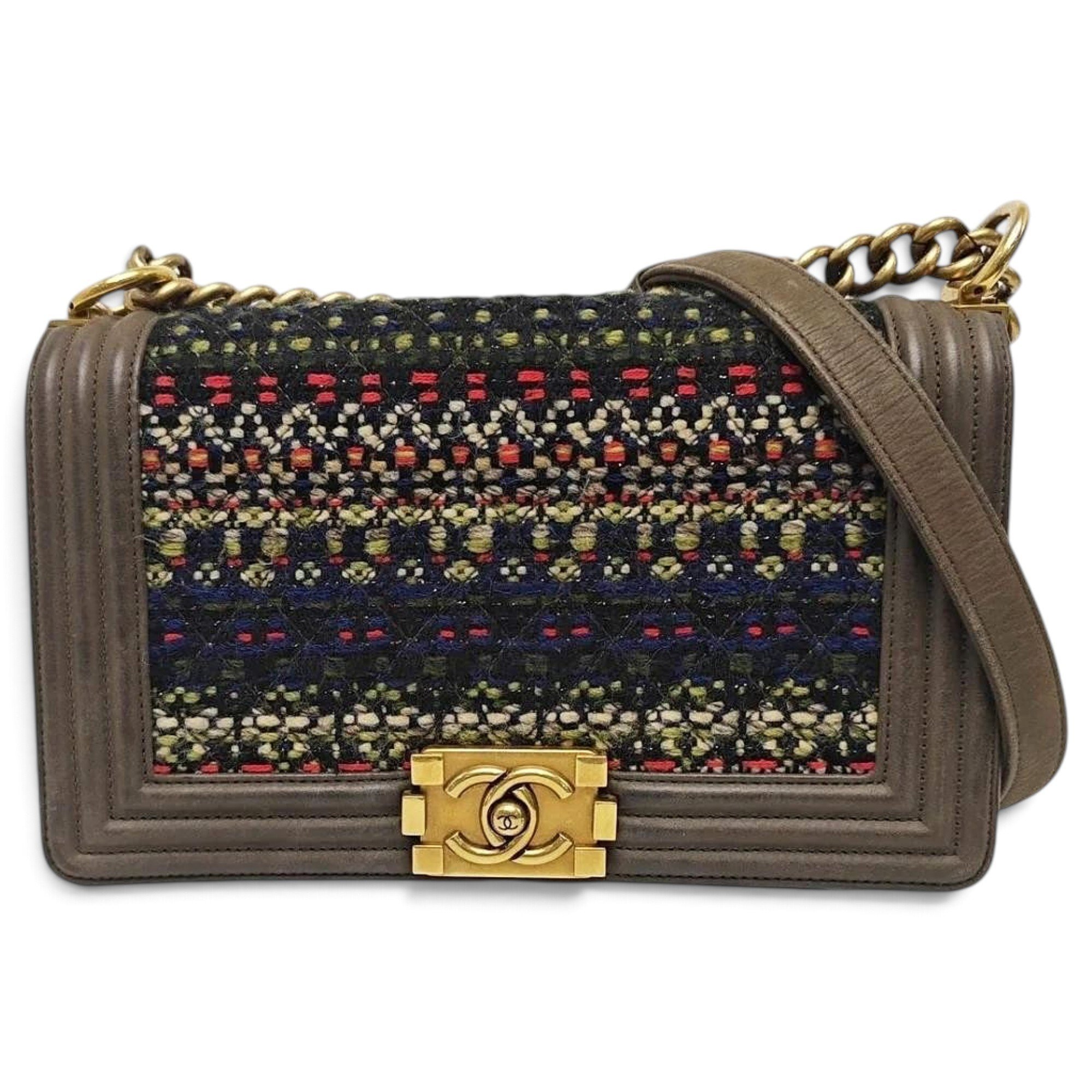 Boy tweed handbag