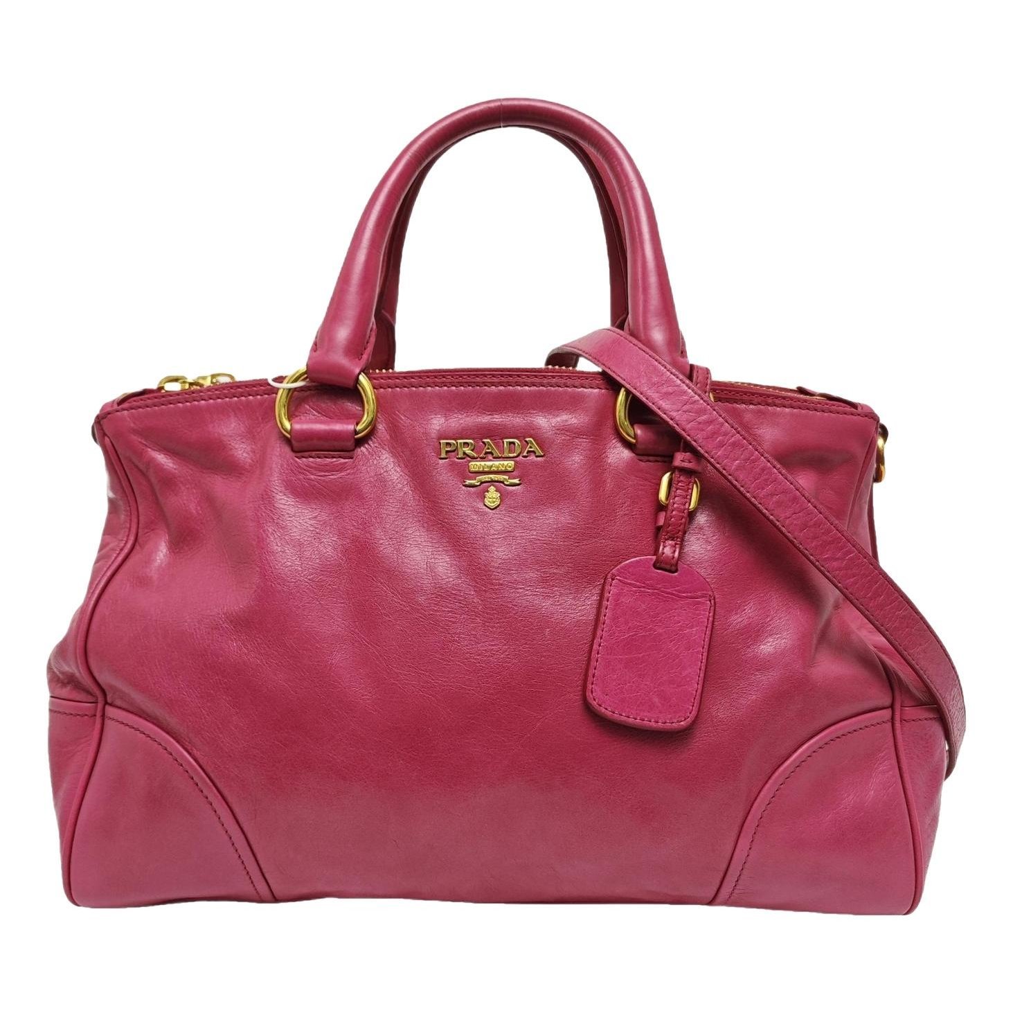 Leather handbag