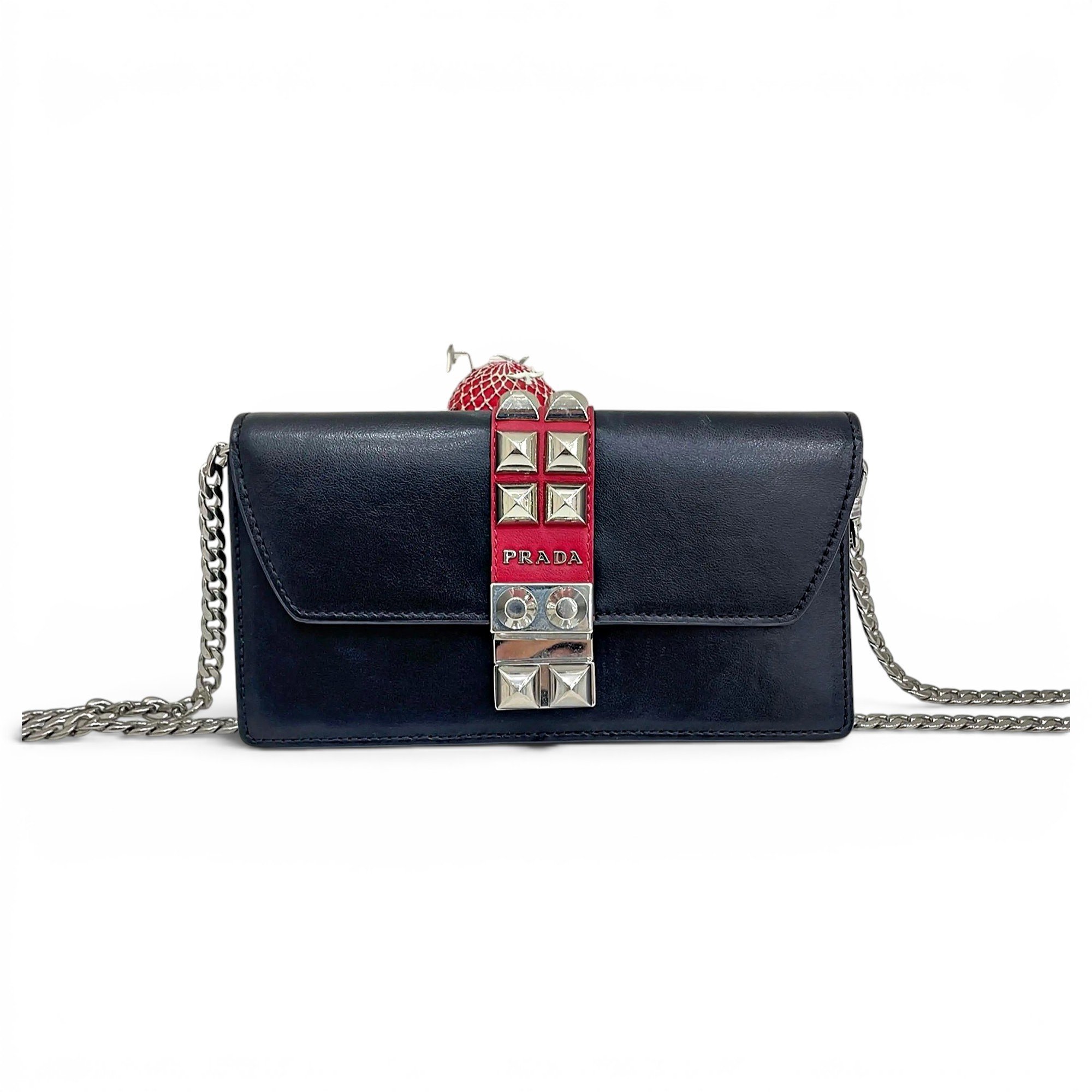 Leather crossbody bag