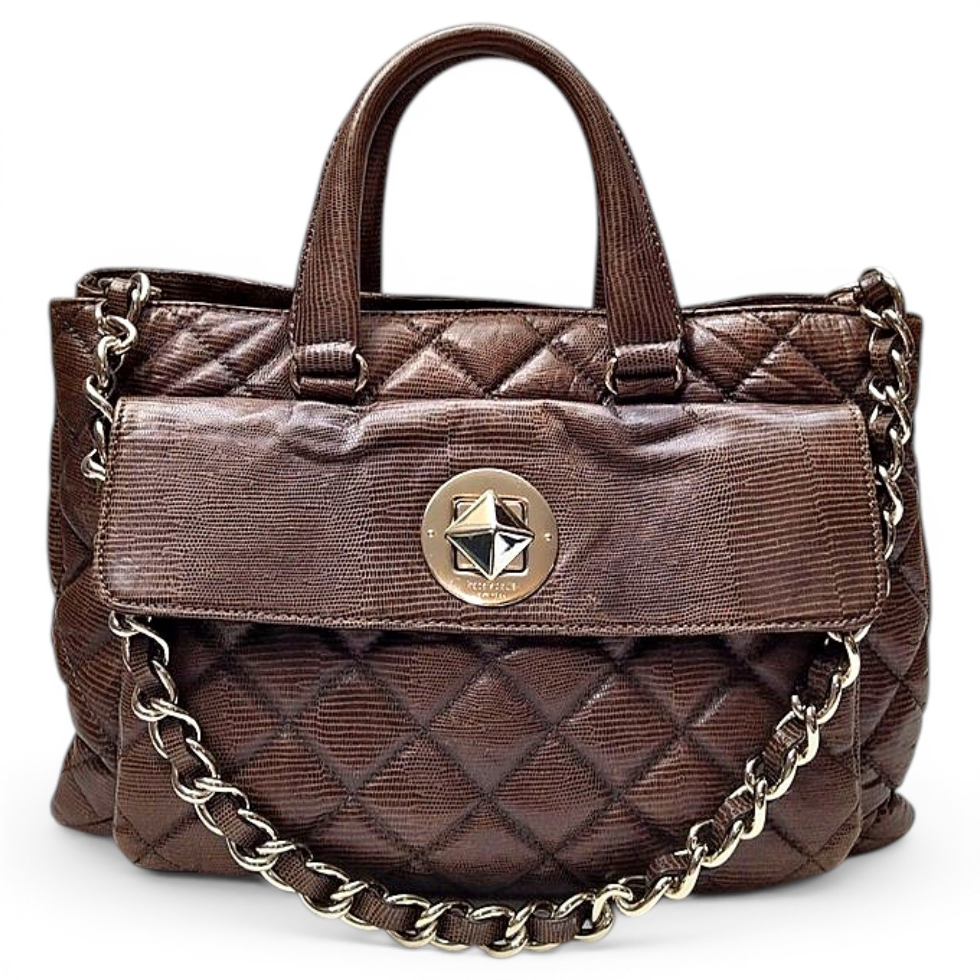 Leather satchel