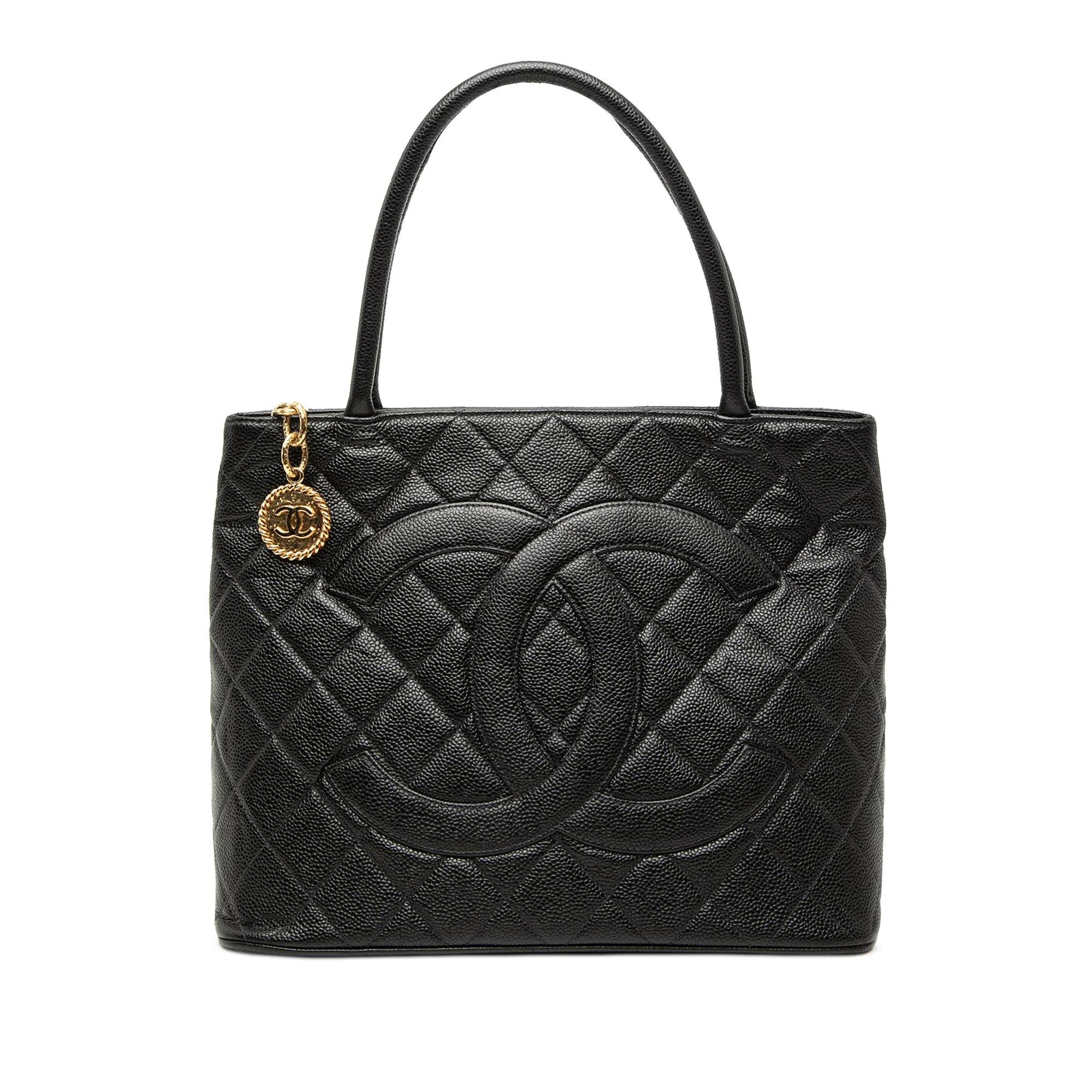 Leather tote