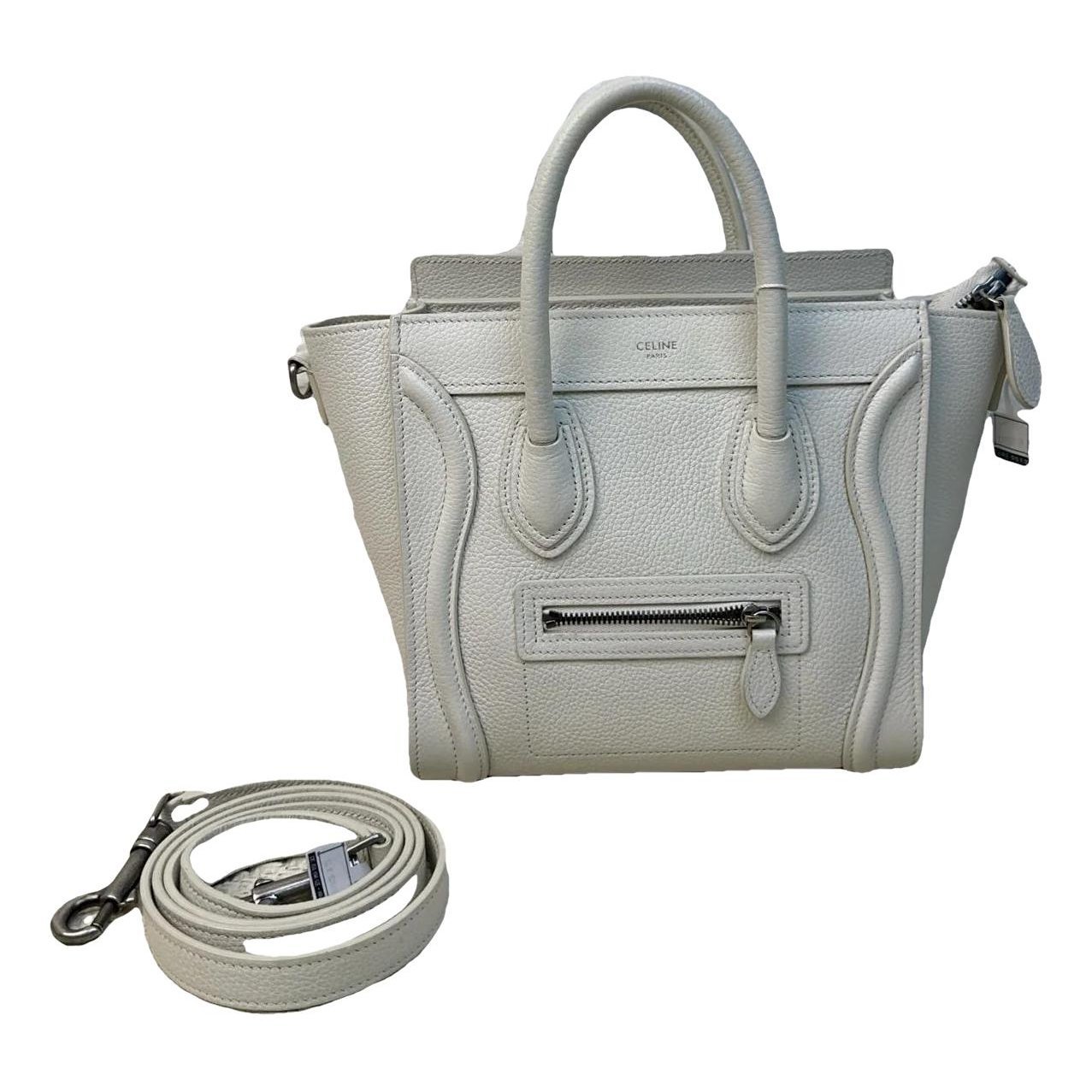 Luggage leather tote