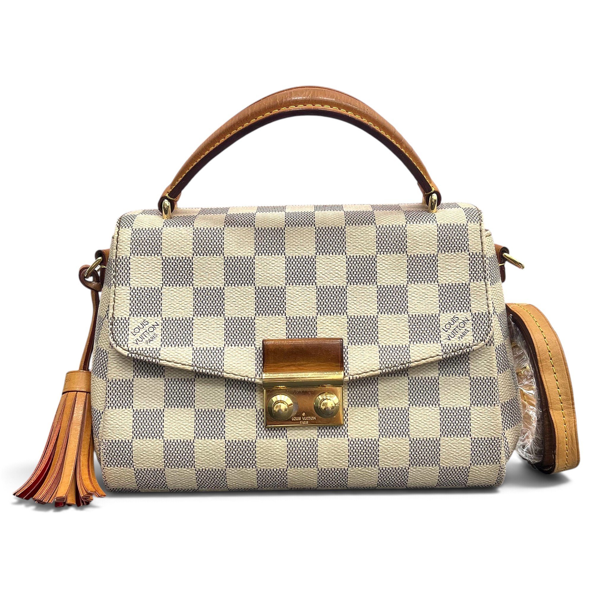Croisette leather handbag