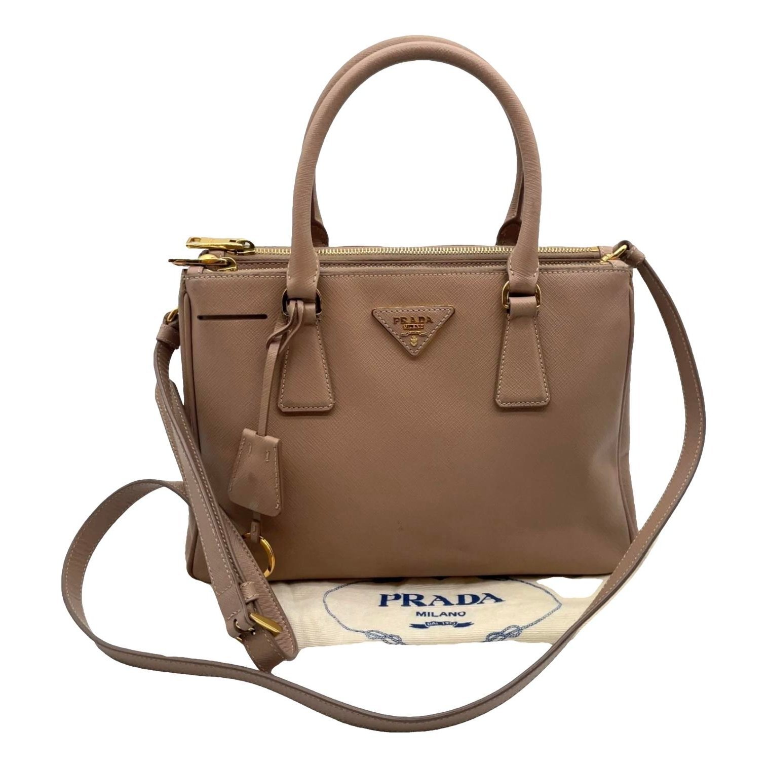Galleria leather handbag
