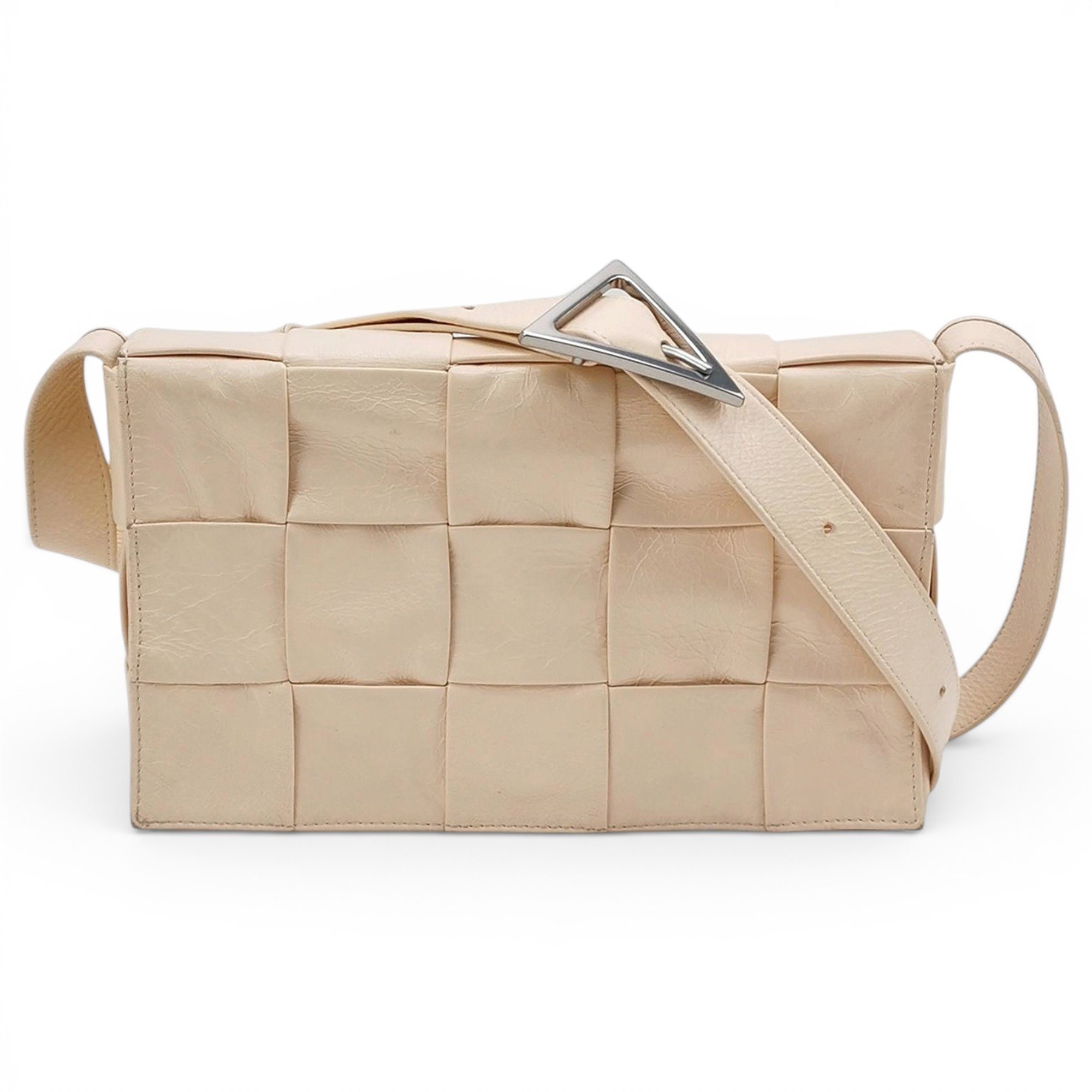 Brick Cassette leather crossbody bag