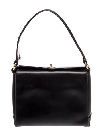 Leather Top Handle Bag