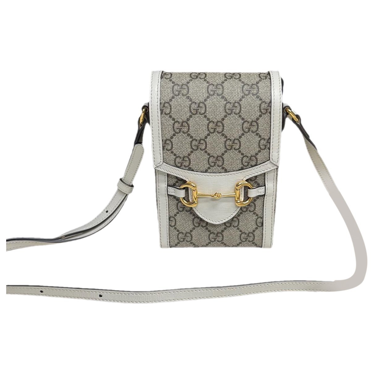 Horsebit 1955 Vertical leather handbag