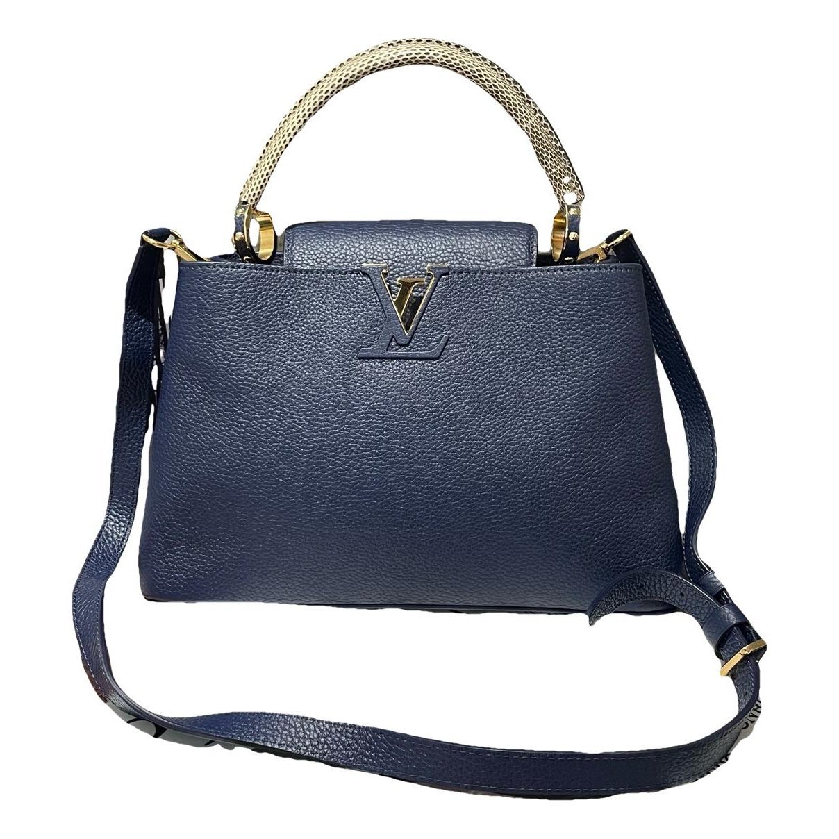 Capucines leather handbag