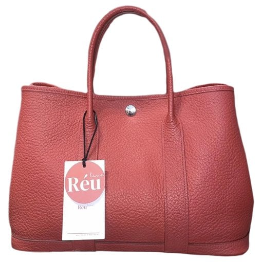 Garden Party leather handbag