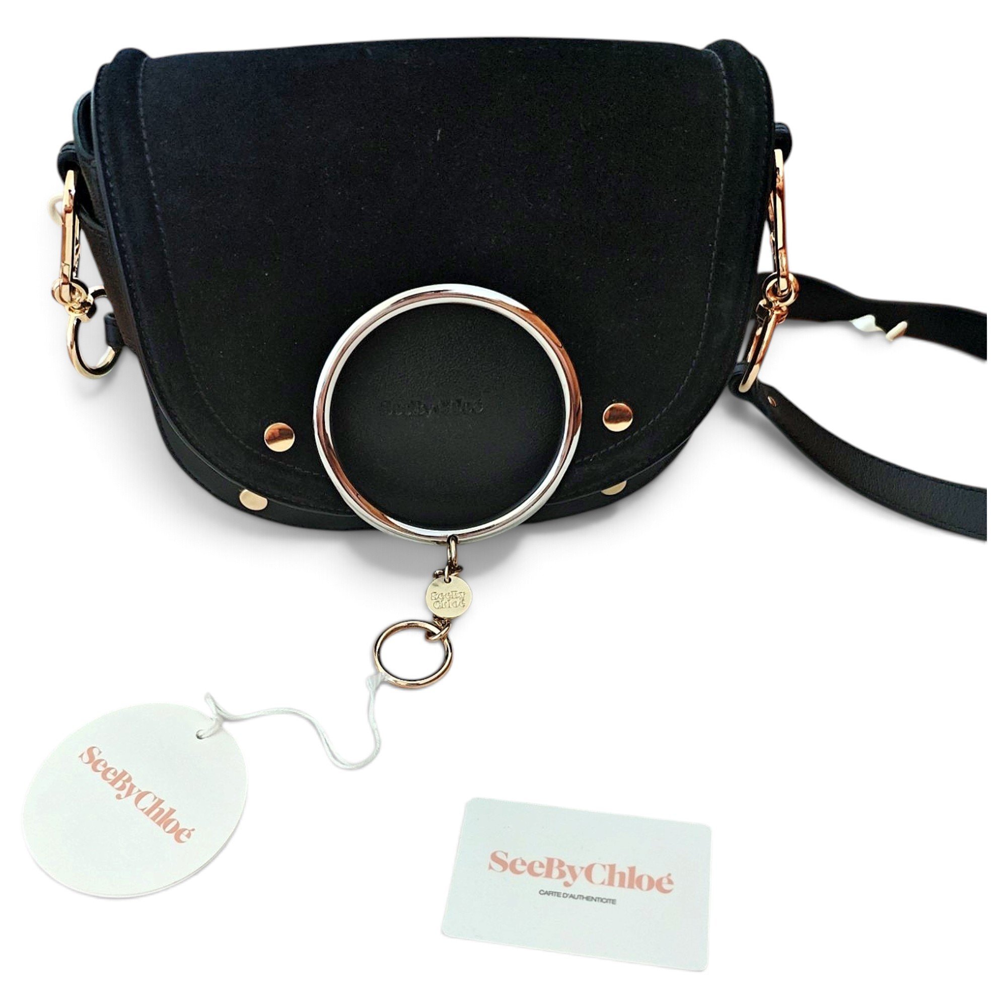 Leather crossbody bag