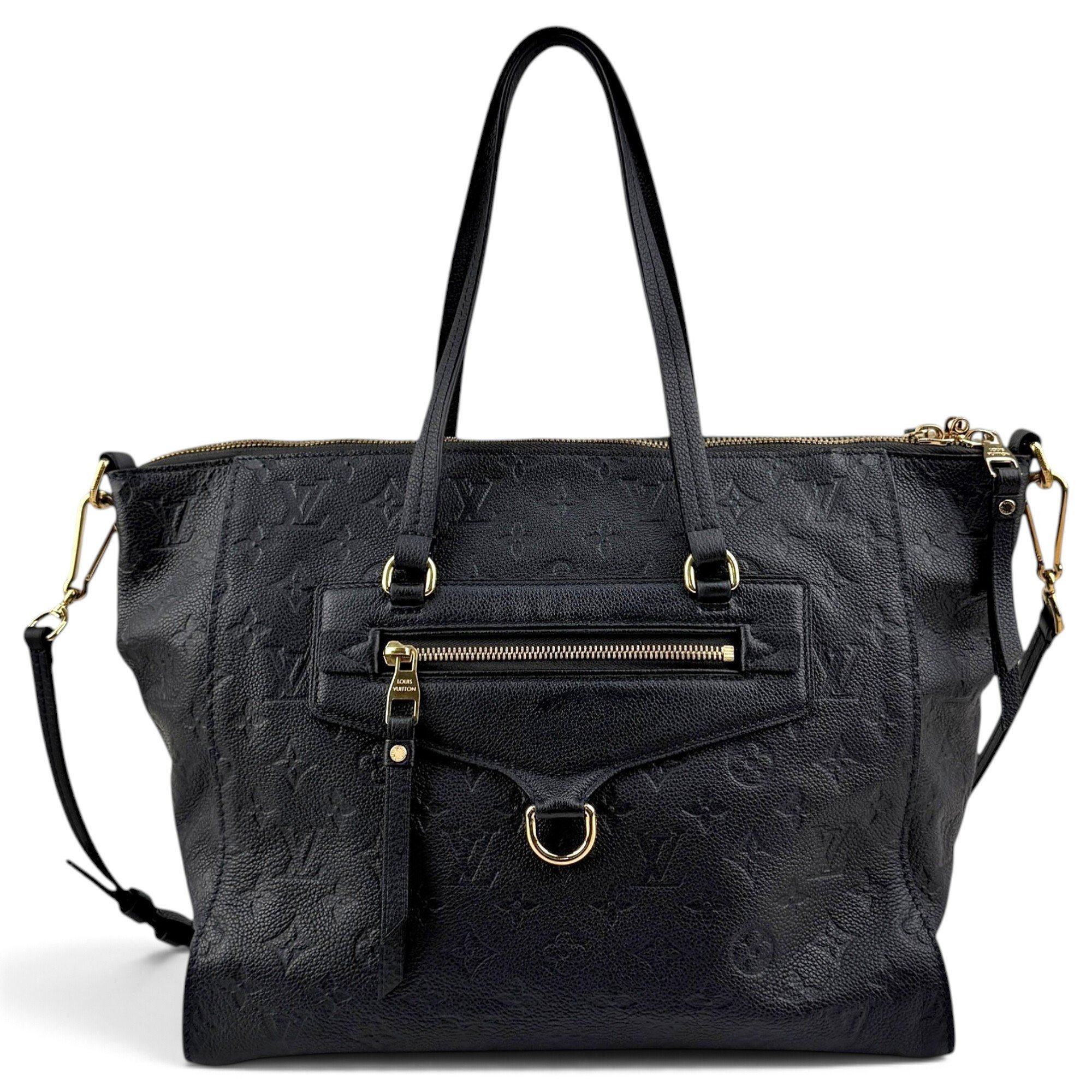 Lumineuse leather handbag
