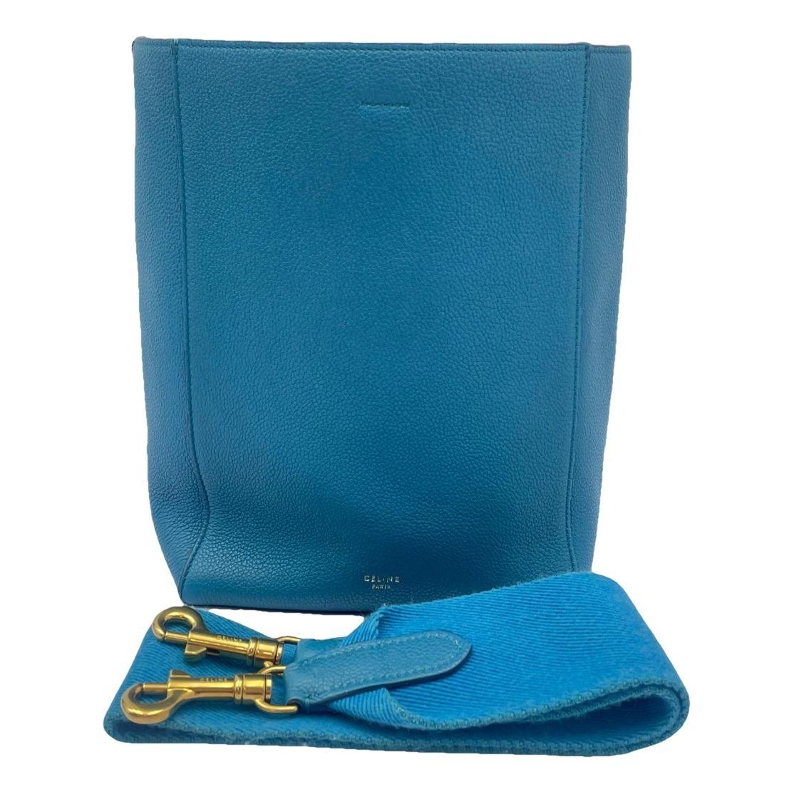 Seau Sangle leather tote