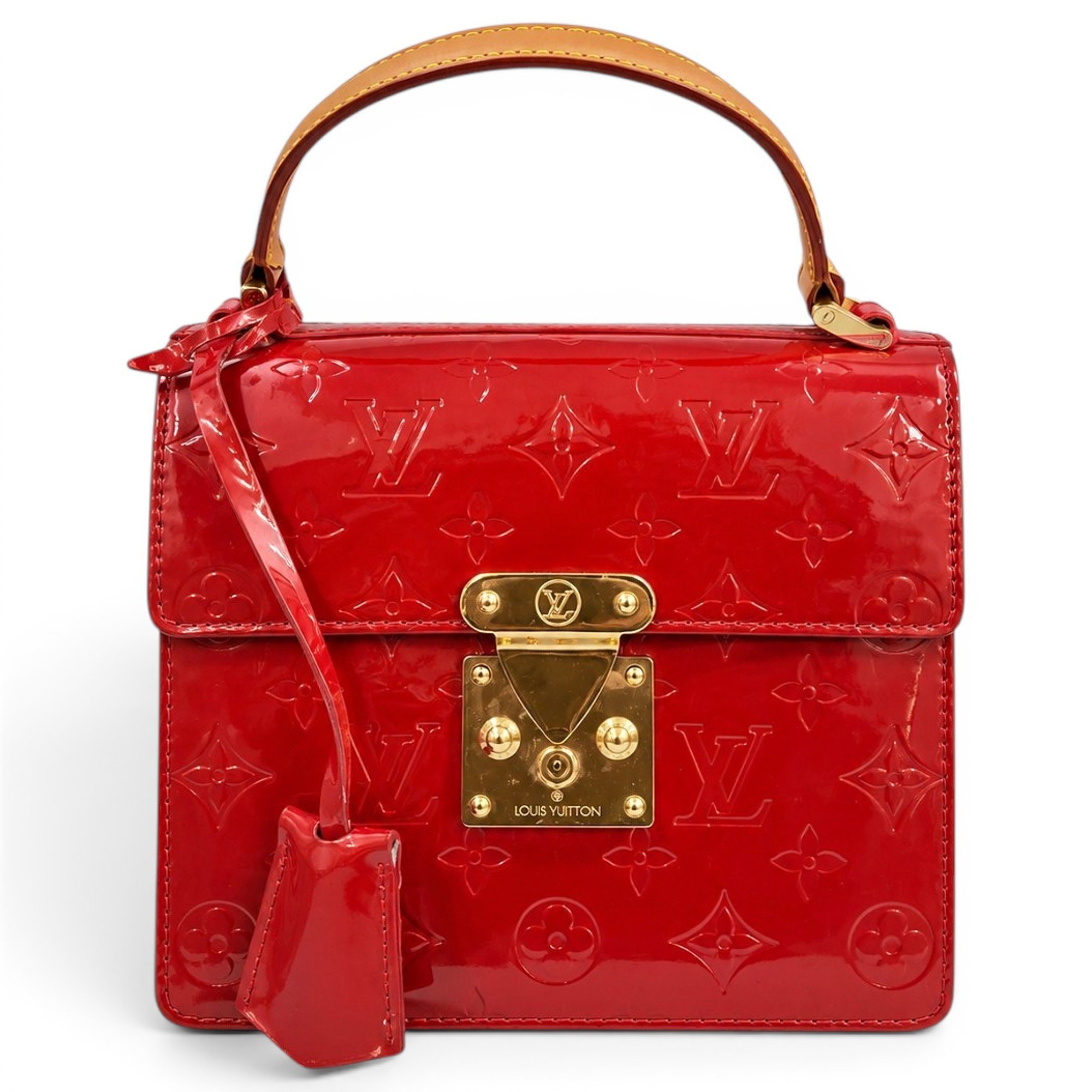 Spring street leather handbag