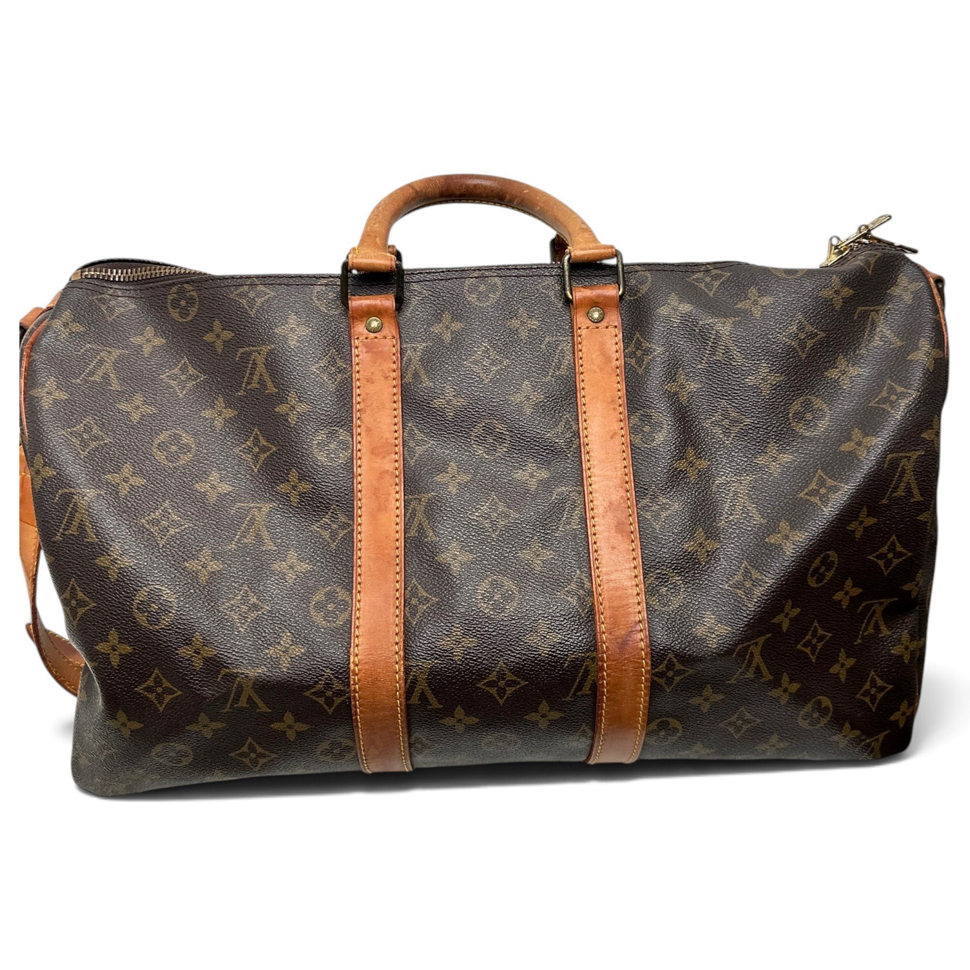 Keepall leather 48h bag