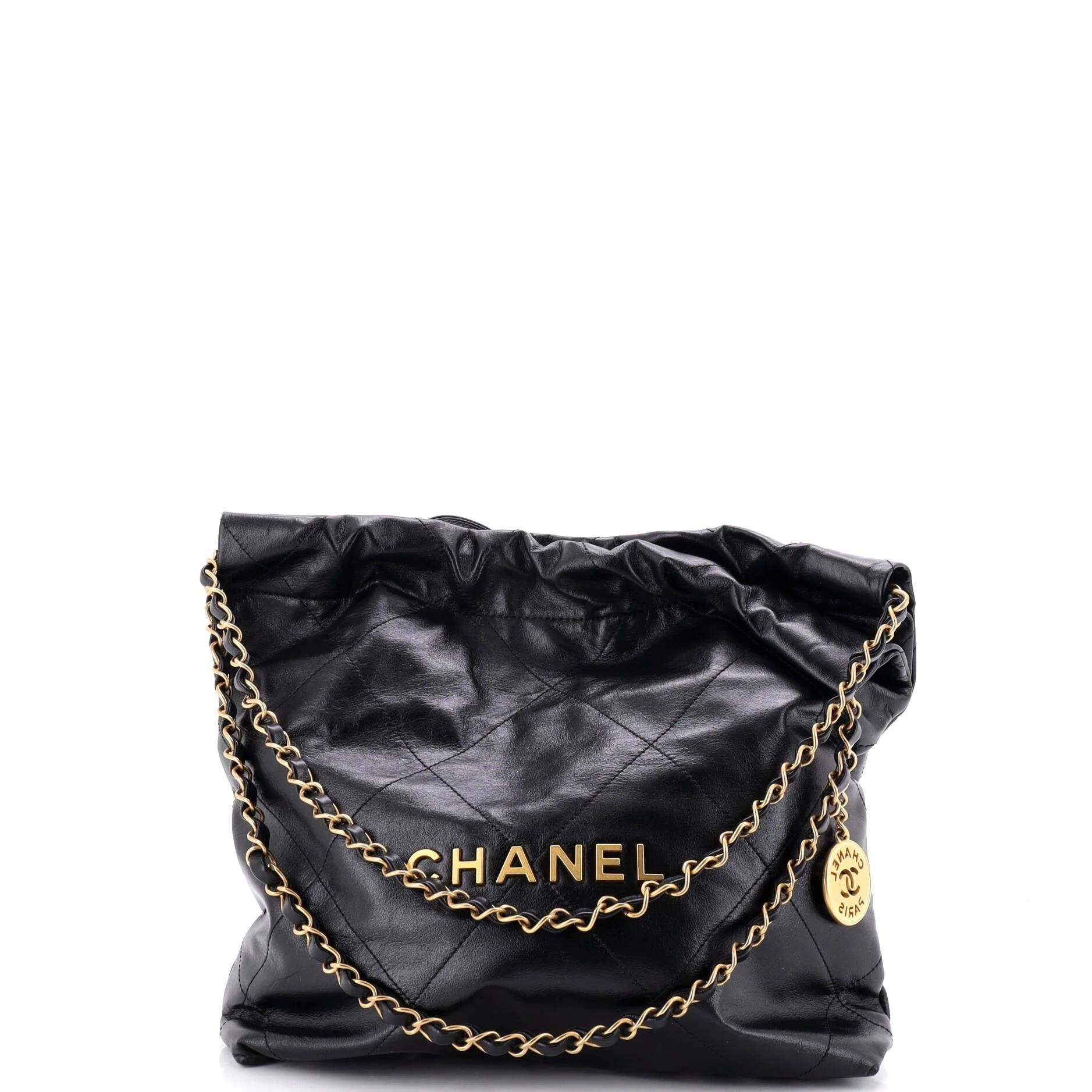 Chanel 22 leather handbag