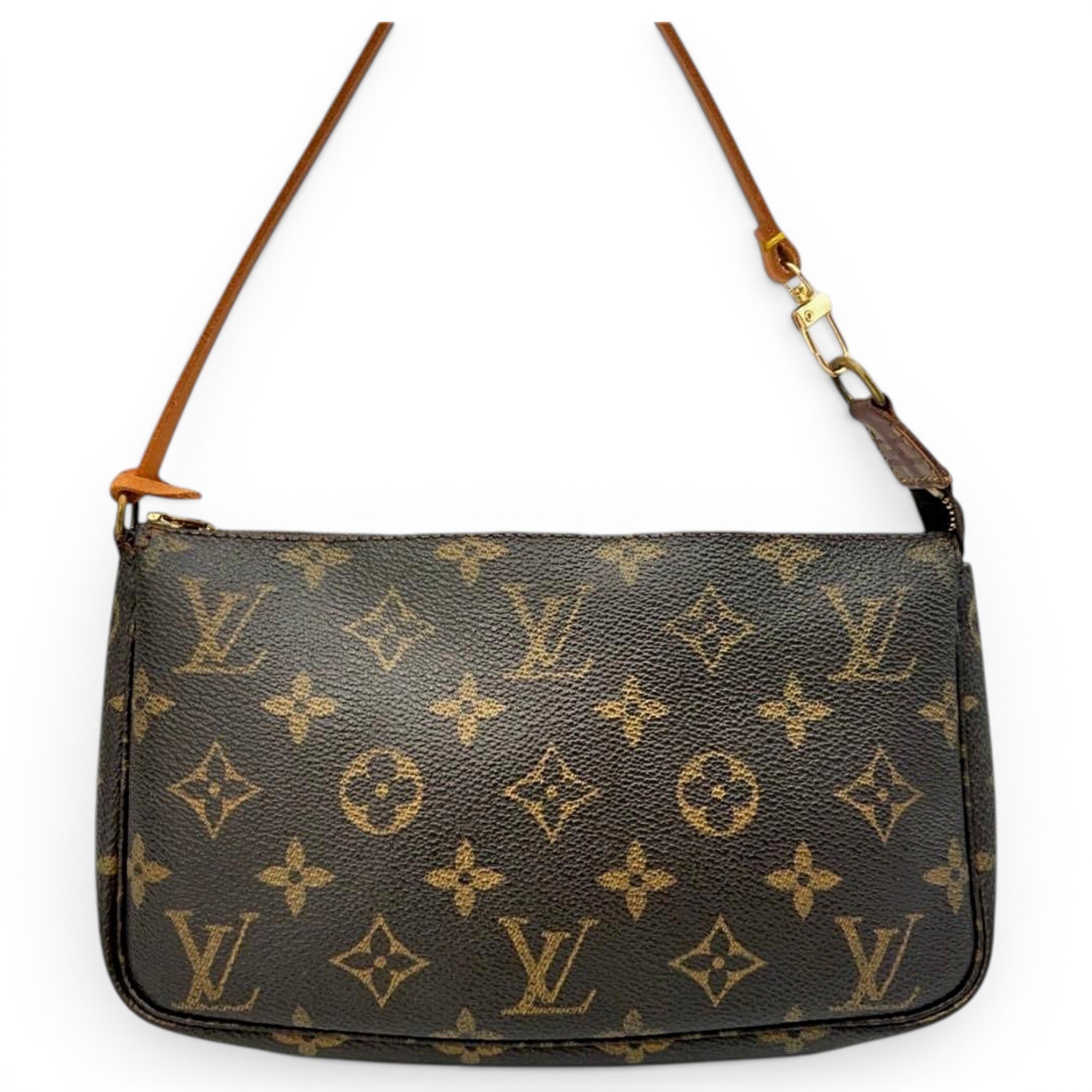 Pochette Accessoire leather handbag