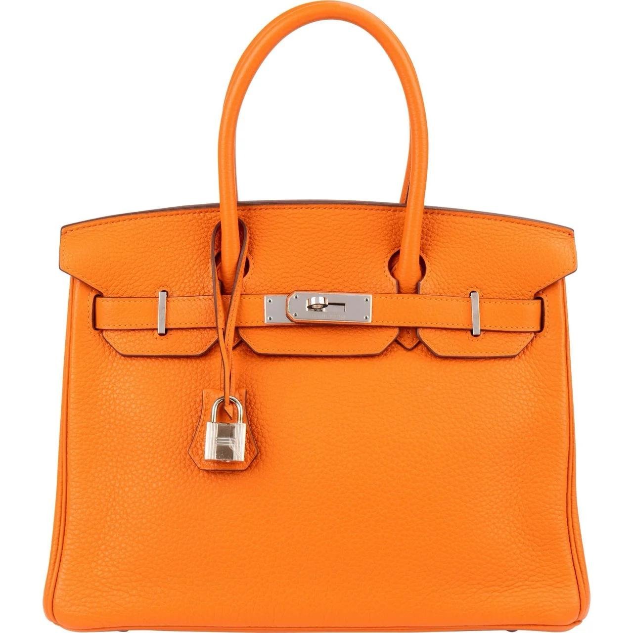 Birkin 30 leather handbag
