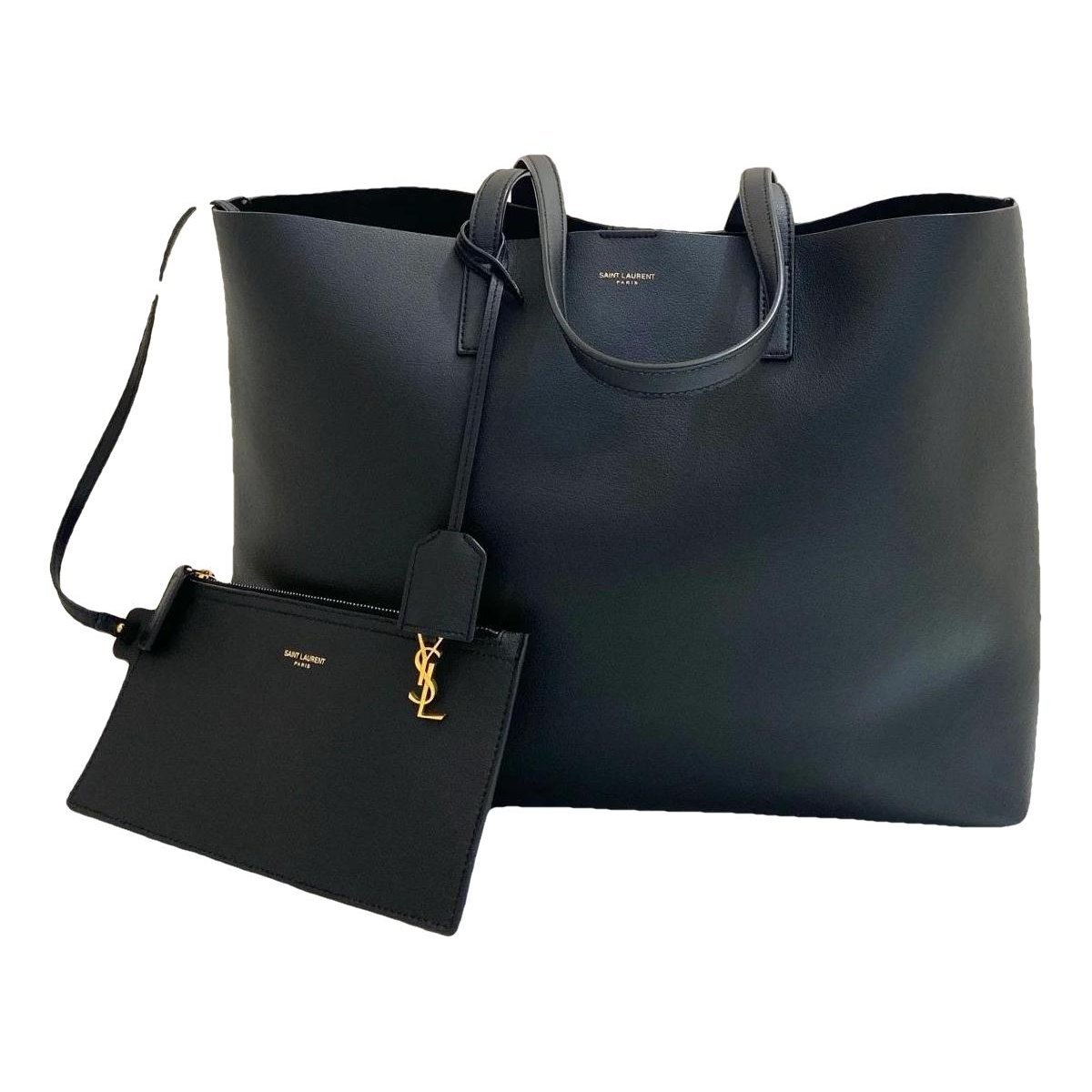 Leather tote