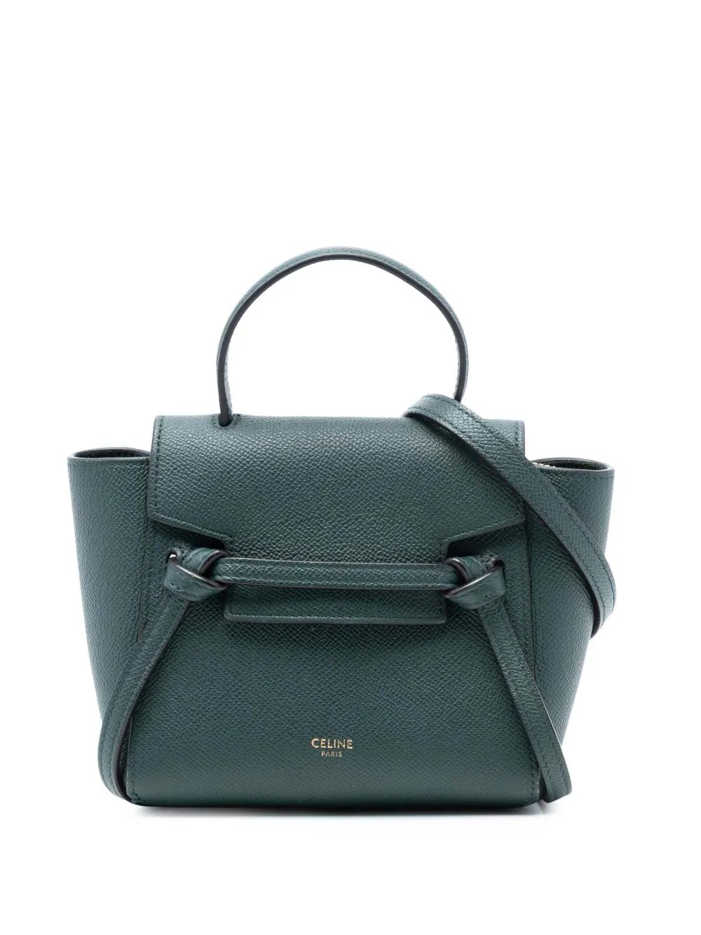 Celine 2020 Pico Grained Calfskin Belt Bag satchel