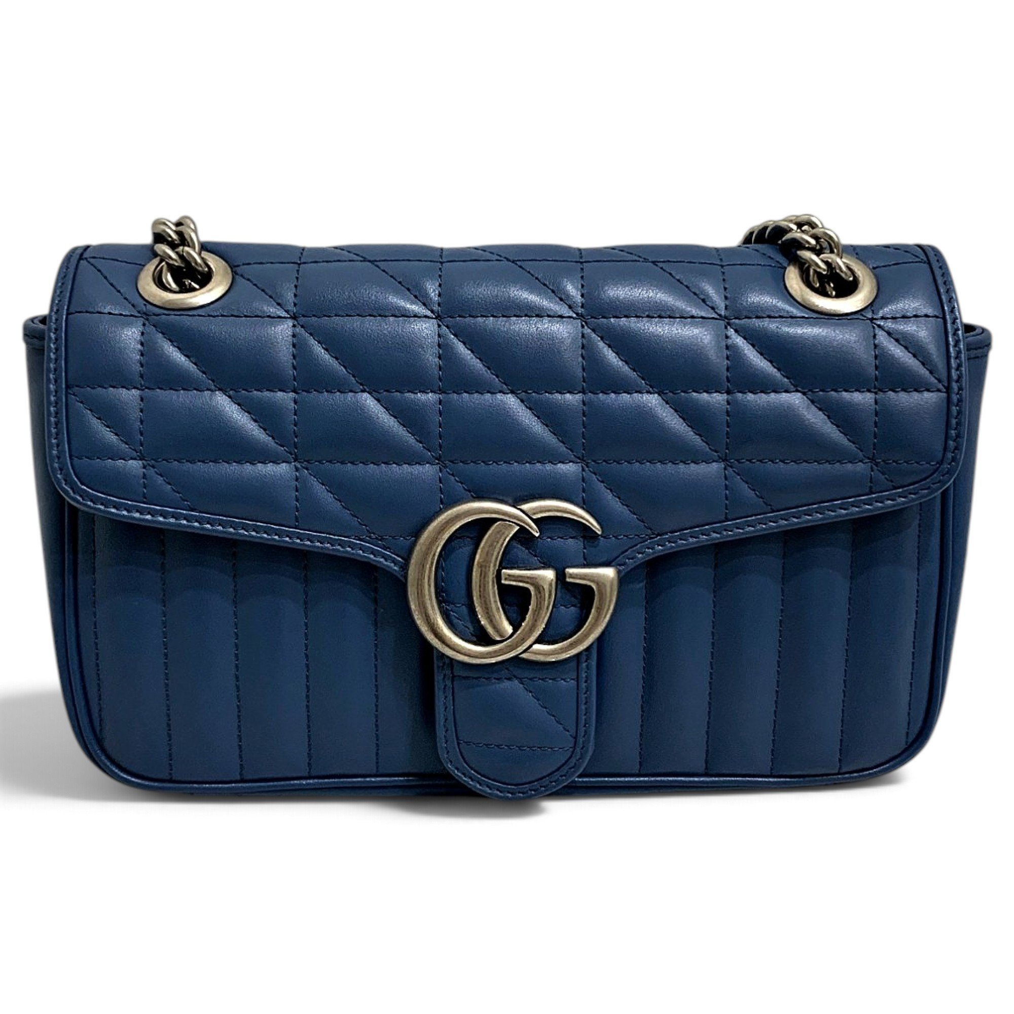 GG Marmont Flap leather handbag