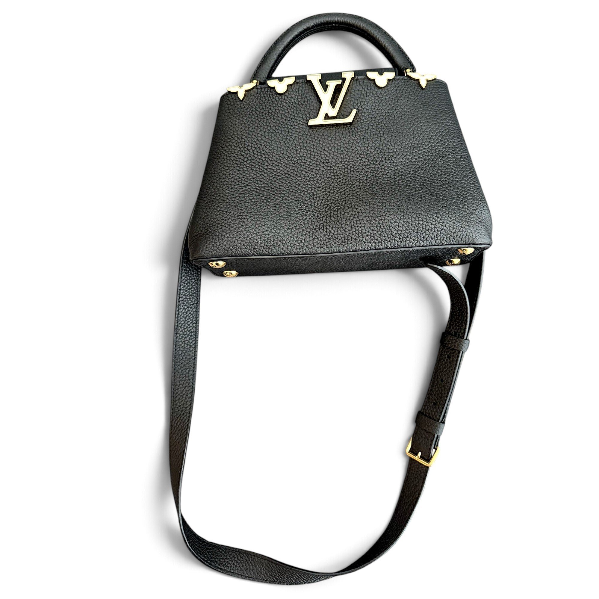 Capucines leather handbag
