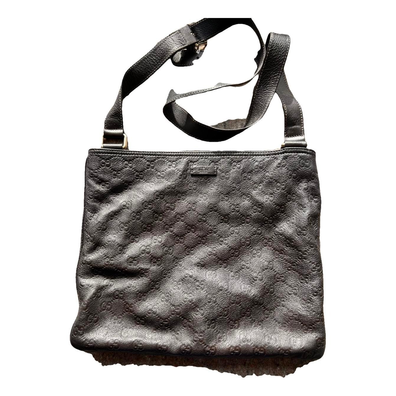 Leather crossbody bag