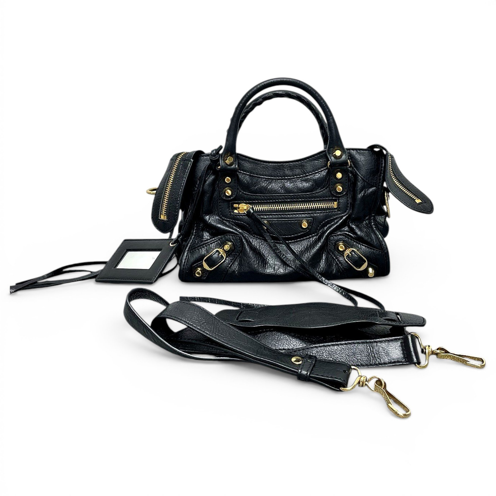Le Cagole leather handbag