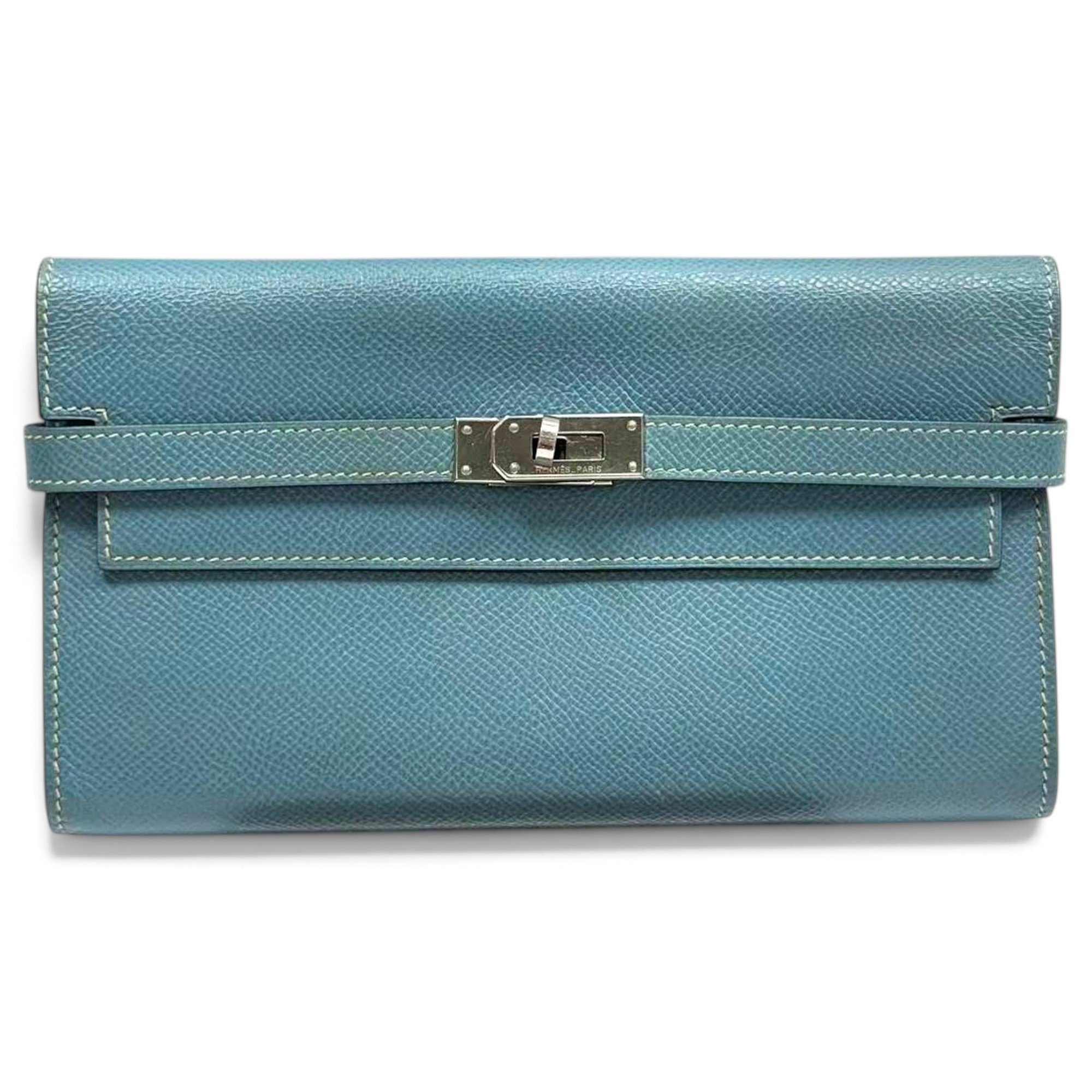 Kelly to go leather clutch bag