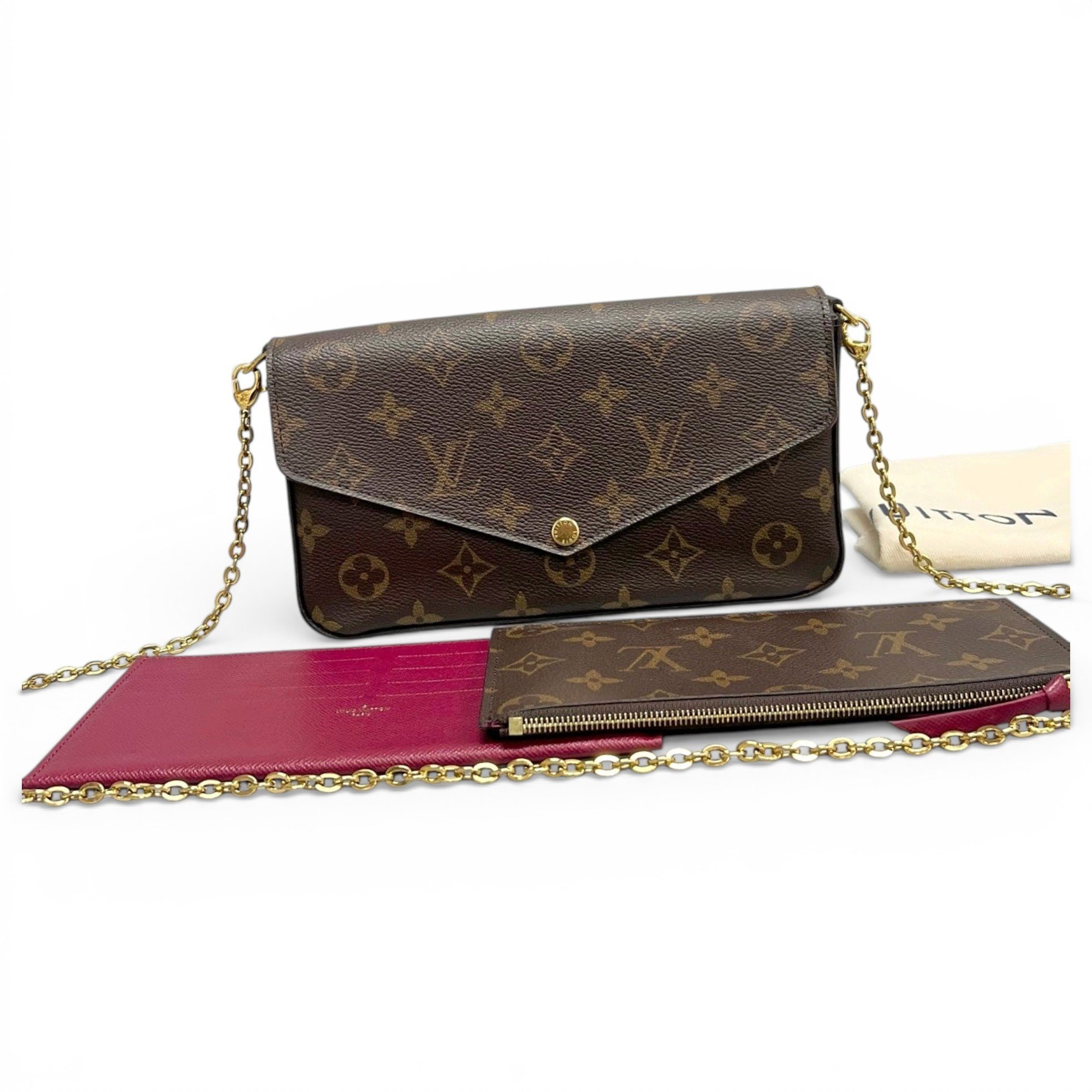 Félicie leather handbag