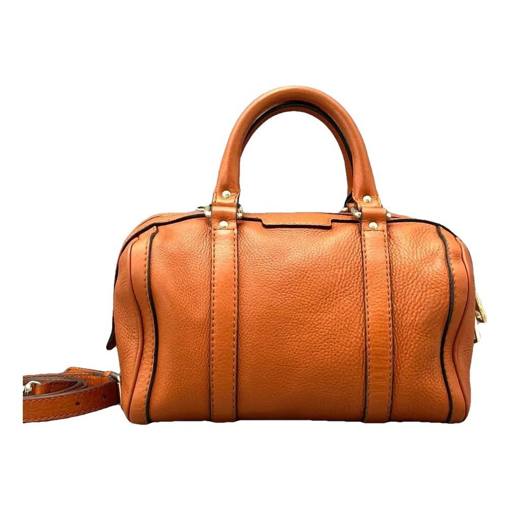 Leather handbag