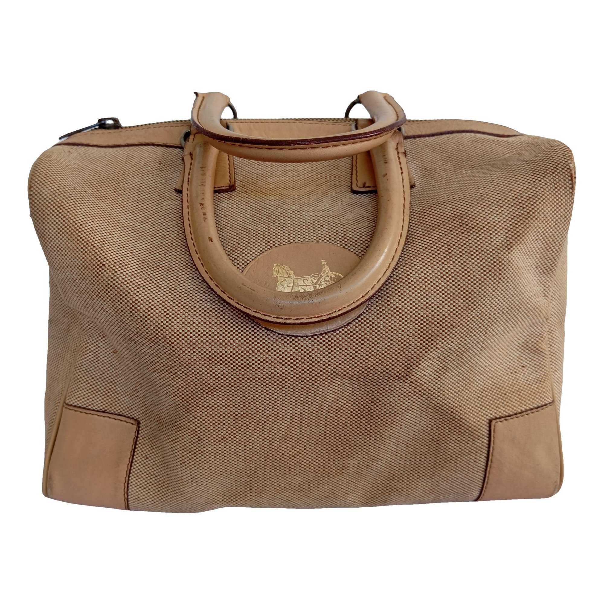 Celine Leather bowling bag