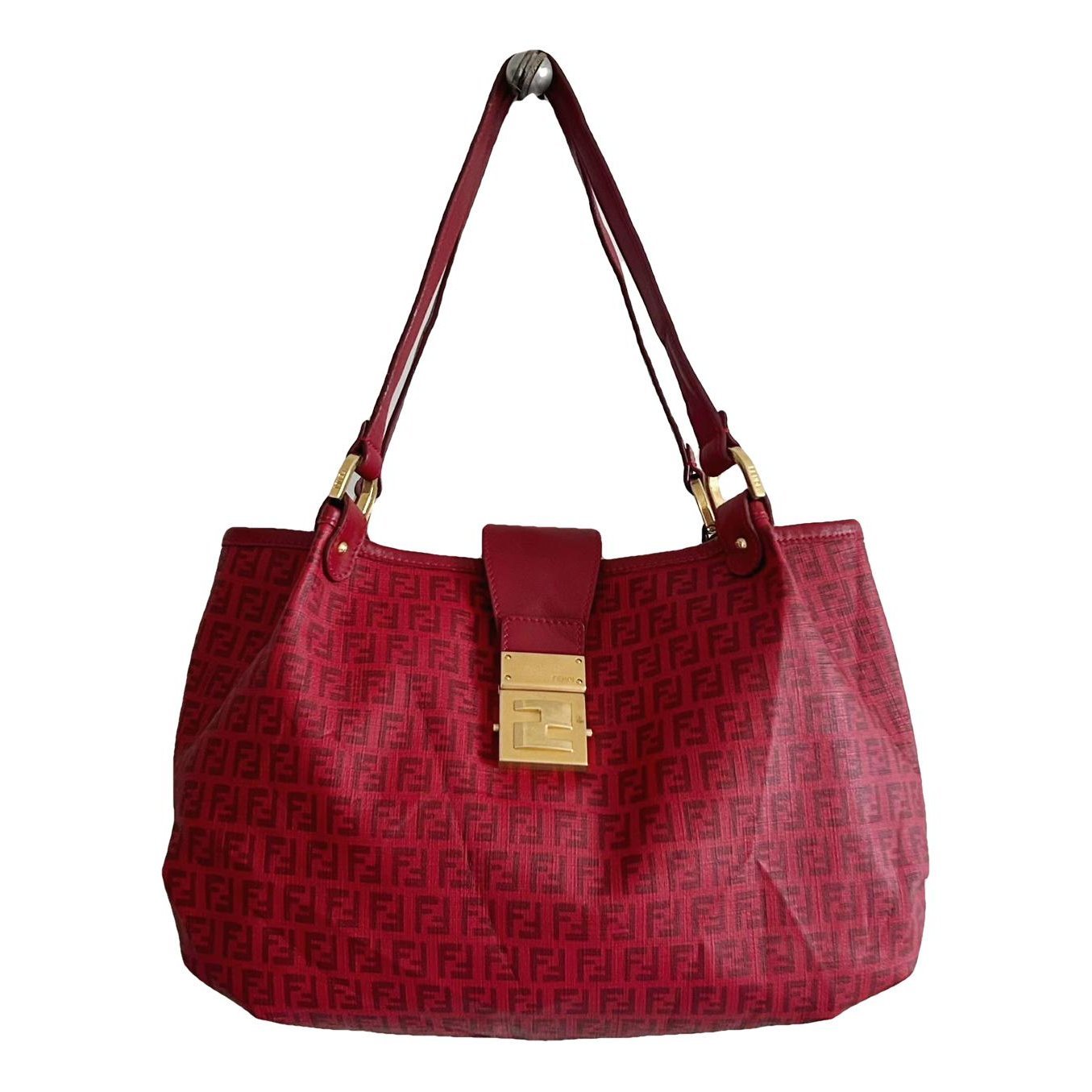 Patent leather handbag