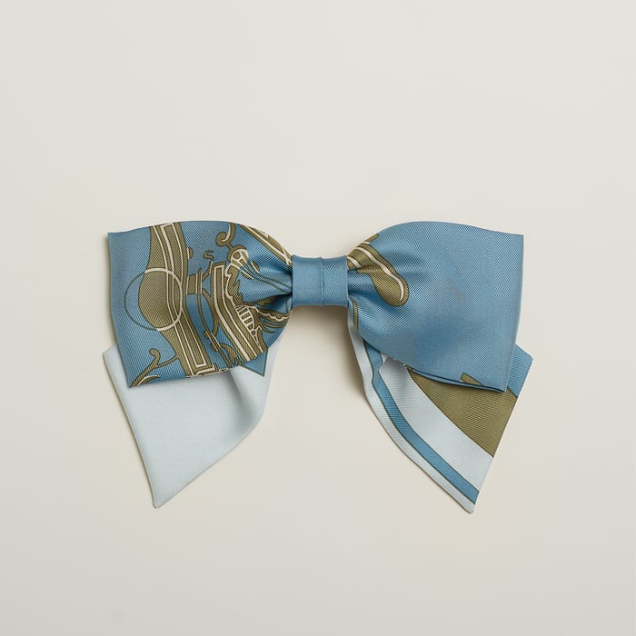 Bleu Cyclades "Ex-libris" Grenelle Hair Clip