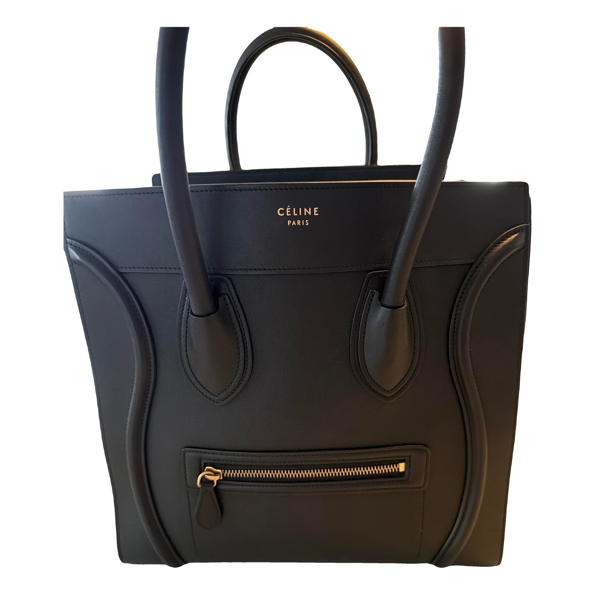 Luggage leather handbag