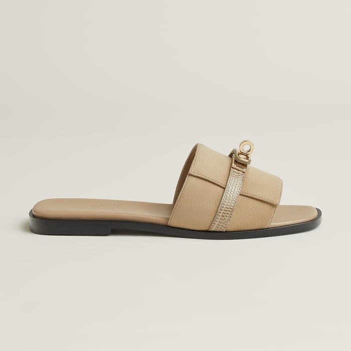 Beige Lin Giulia Sandal