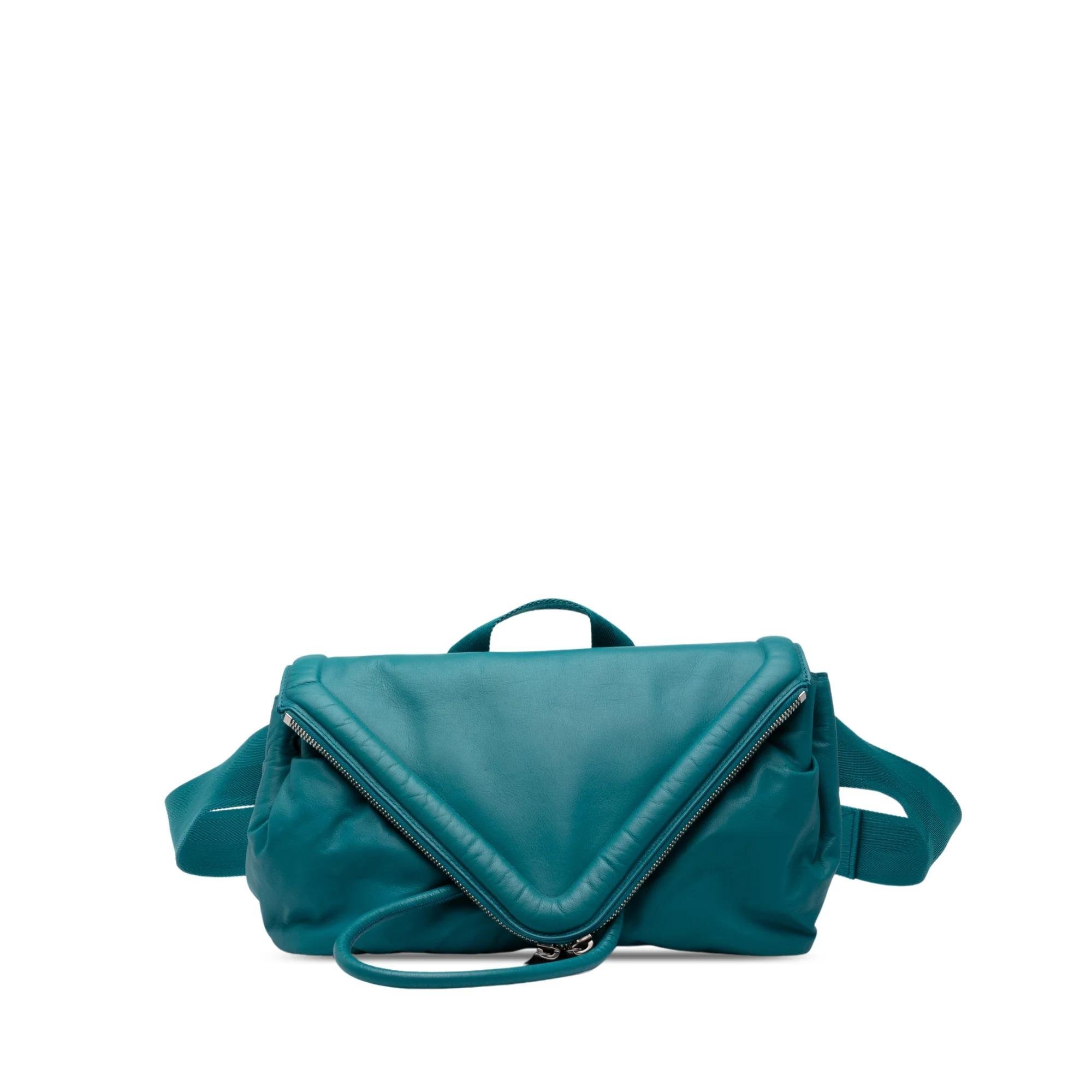 Beak leather mini bag