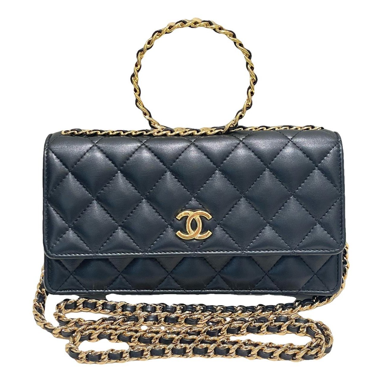 Leather handbag