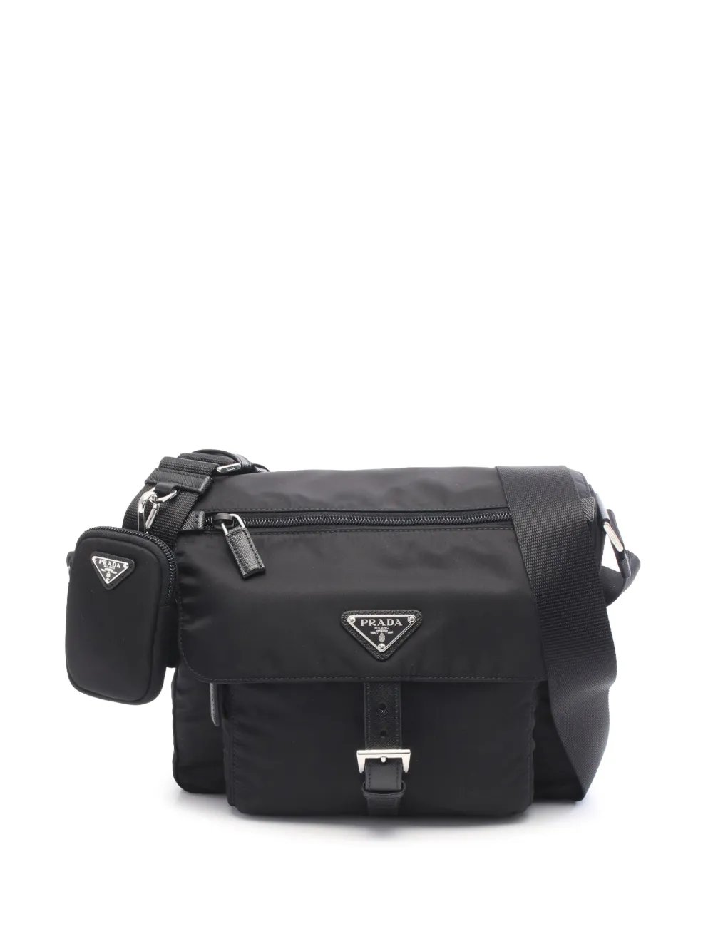 2013-2026 Tessuto Zip Buckle Messenger Bag crossbody bag