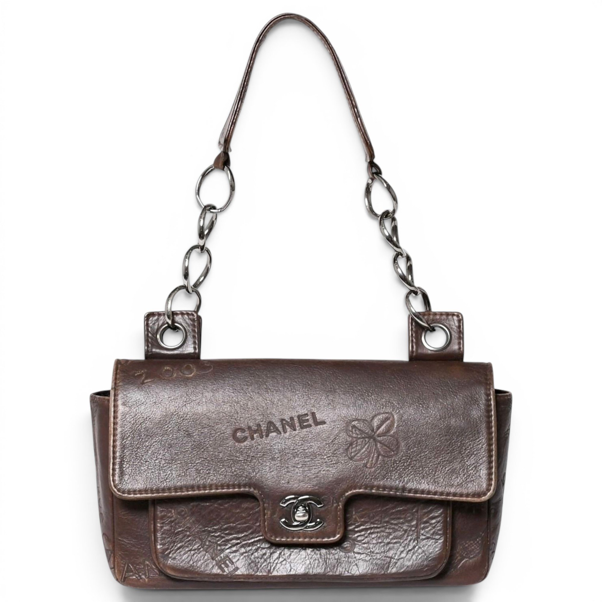 Pony-style calfskin handbag