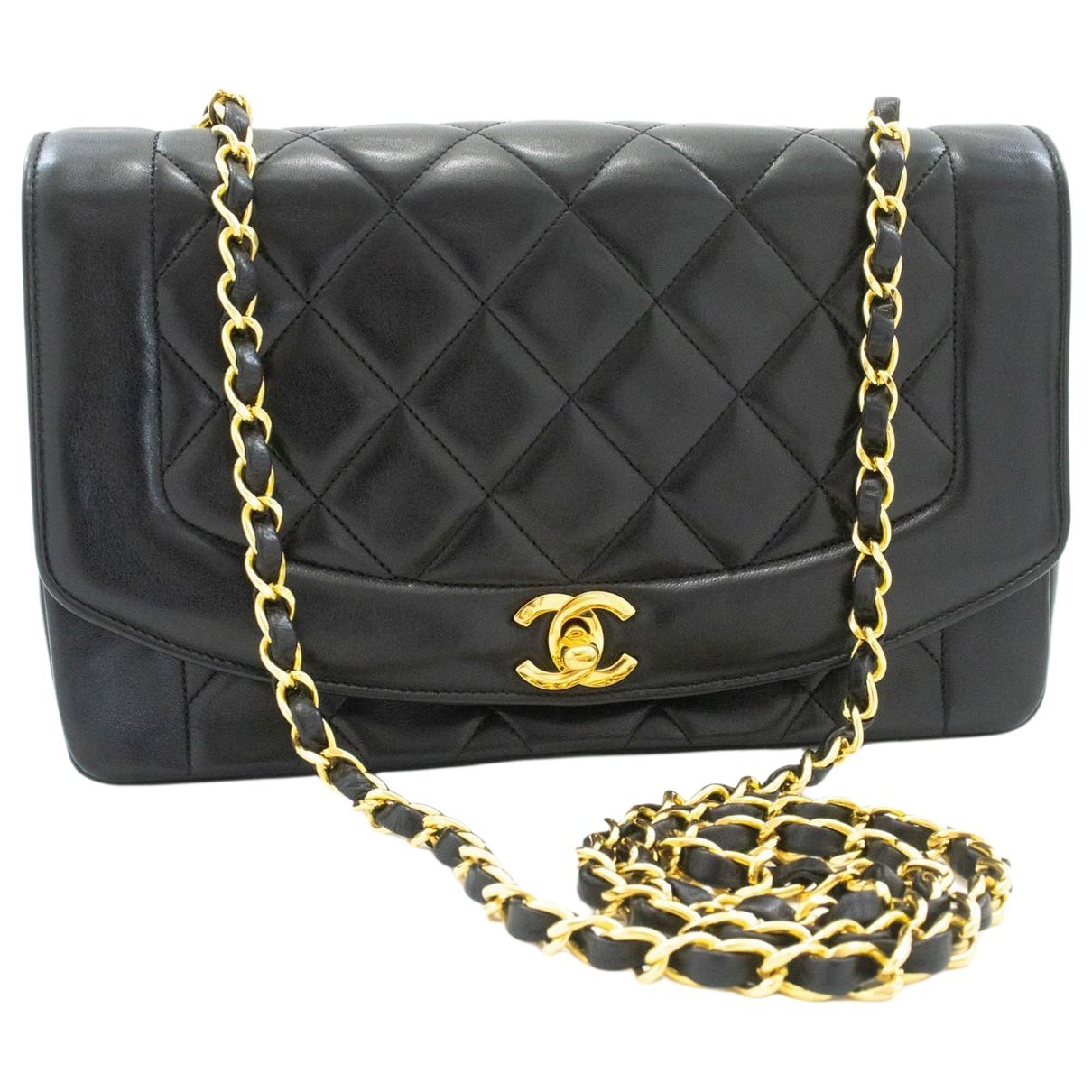Deauville Chain leather handbag