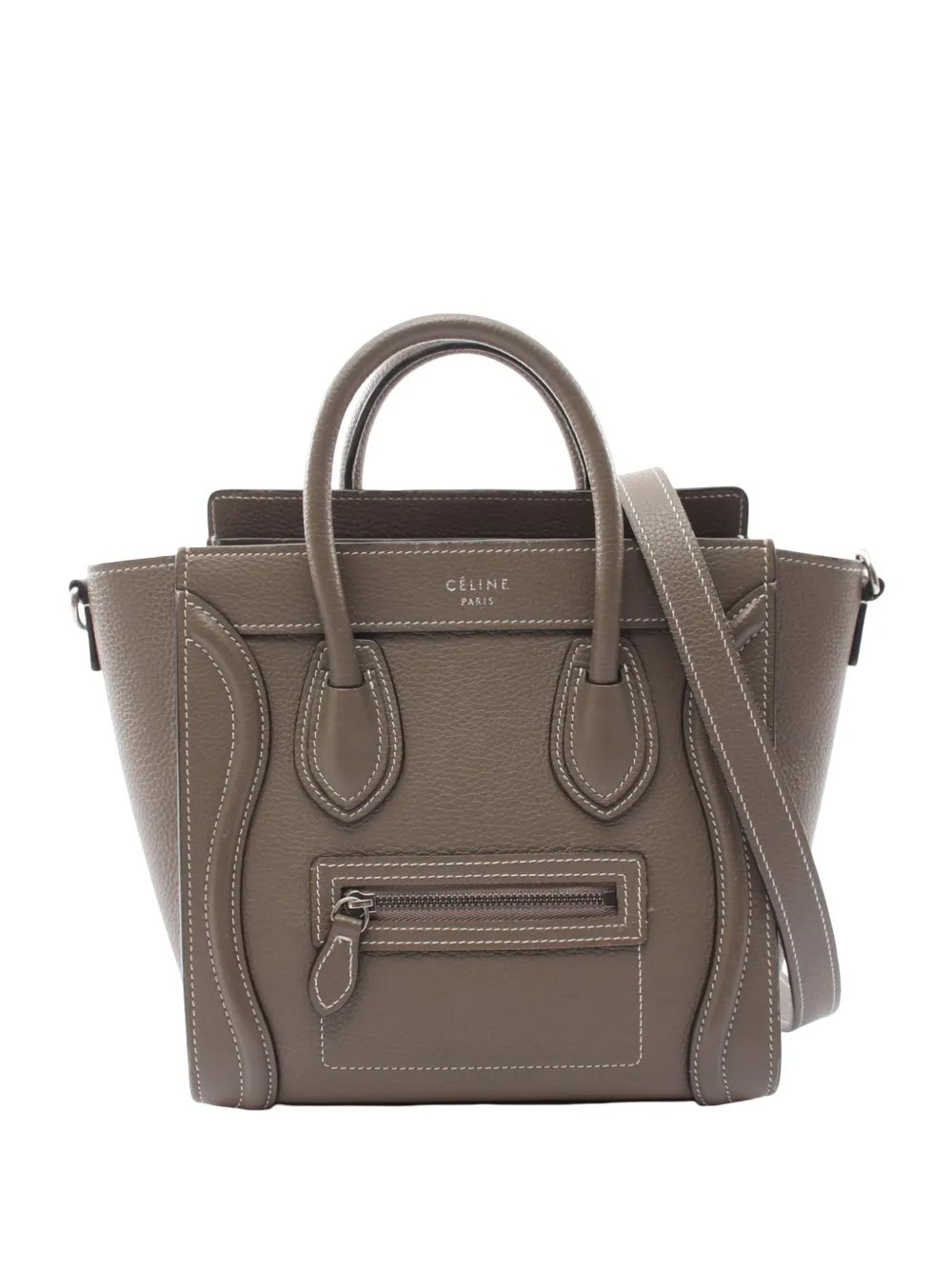 2010-2026 Nano Leather Luggage Tote satchel