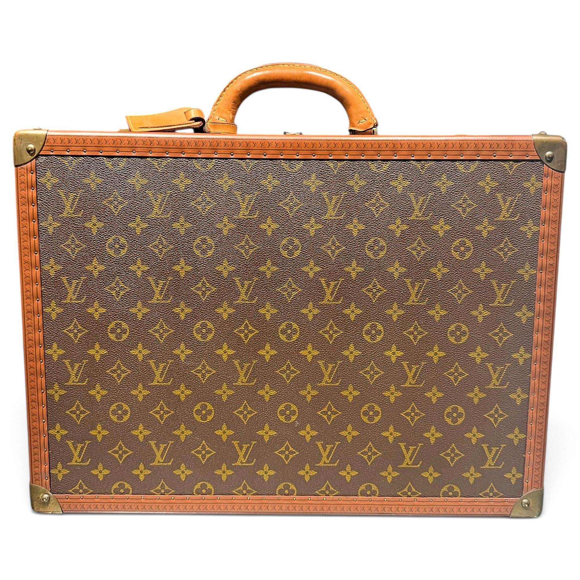 Alzer leather travel bag