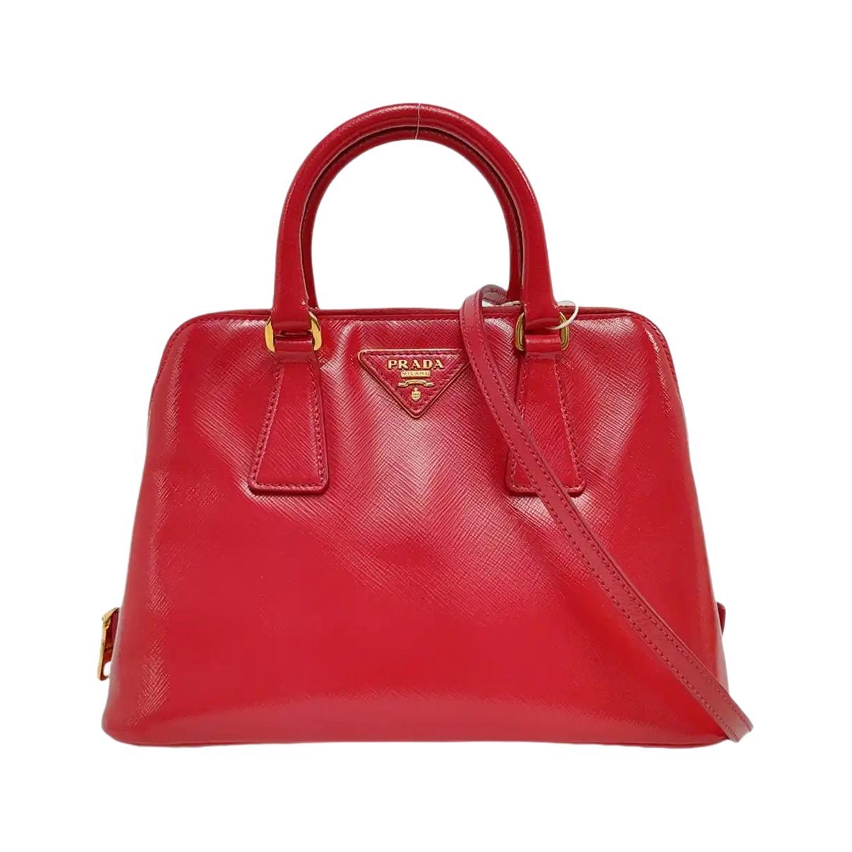 Promenade leather handbag